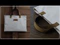 トートバッグの簡単な作り方/帆布/A4/裏地無し/持ち手#1-How to Sew a tote bag Easy simple