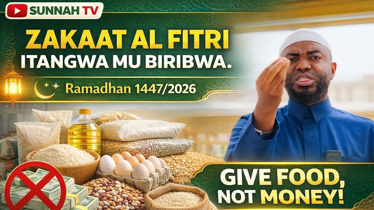 #Hakiri kare  Baislamu mwirinde abaza bahindura idini bavuga KO Zakaat Al Fitri Ari MU mafaranga