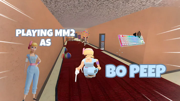 BO PEEP DESTROYS TEAMERS IN MM2 + GAMEPLAY (KEYBOARD ASMR)