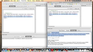 El Deadlock en transaccions paral·leles en SQL PostgreSQL