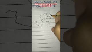 Part - 9.1 | Countries then vs now - turkey then - Ottoman Empire #trending #viral #drawing #map #a
