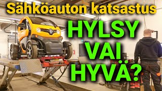 504. Sähköauton katsastus ja 0.01€ korjaus