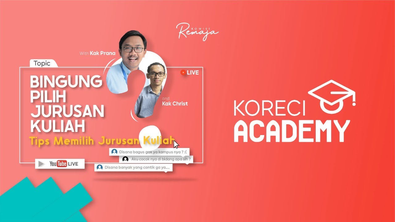 KoReCi Academy Tips Memilih  Jurusan  Kuliah  YouTube