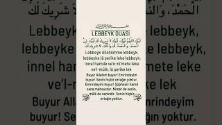 Lebbeyk Duası Hac Ve Umre Duaları Fazileti Ve Okunuşu