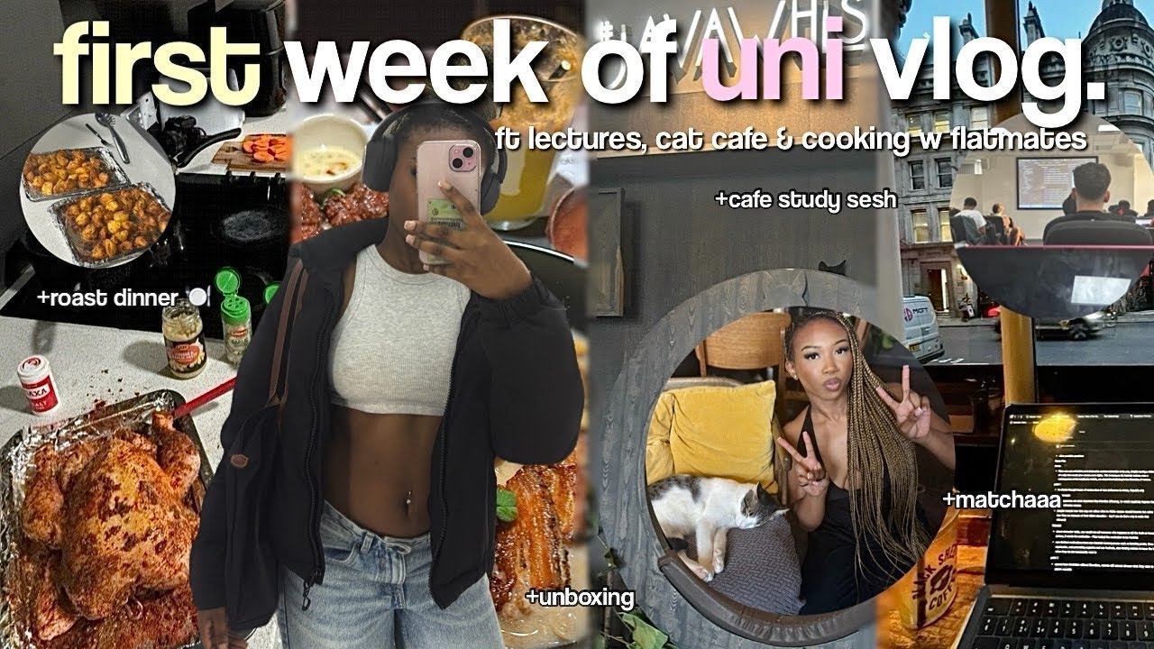 Первая неделя после возвращения в университет в Лондоне (видеоблог)🎓 | Лекции, кошачье кафе, гото...