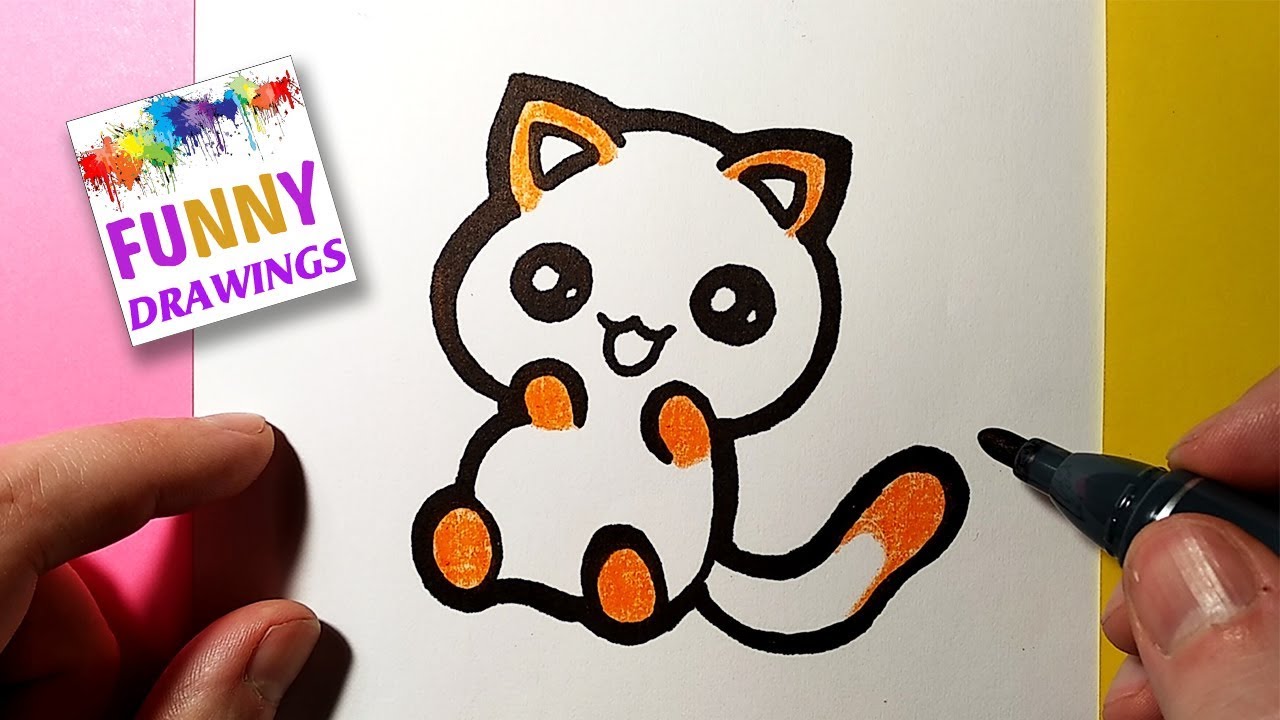 Cute Drawings To Draw Easy : Cute Animal Drawings | Bodendwasuct