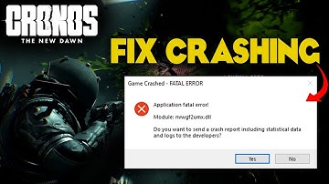Cronos The New Dawn how to fix crashing to desktop or Crashing on Startup