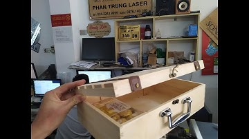 Làm Hộp Gỗ Hộp Rượu Theo Yêu Cầu lấy liền 30 phút giá siêu rẻ tại xưởng Phan Long Laser