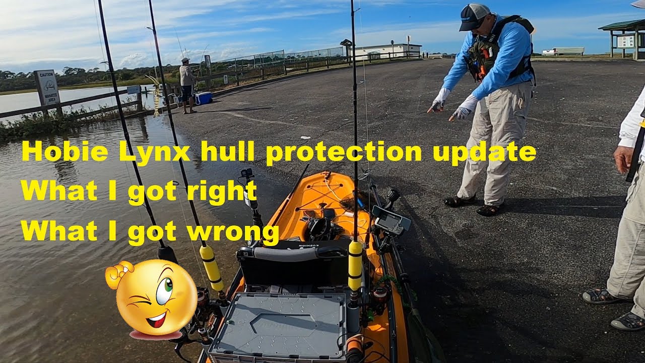 Hobie Lynx Kayak Hull Protection After Four Months (See Important