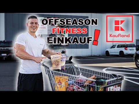 OFFSEASON FITNESS EINKAUF - SO baust du richtig MUSKELN auf!