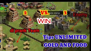 DI PRANK 1 TEAM  2 VS 3 WINNER || CLAS EMPEROR ||WAR OF EMPIRE CONQUEST screenshot 4