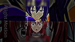 Rias vs Tohka | Issei vs Shido | #shorts #whoisstrongest #anime #fyp #datealive #highschooldxd