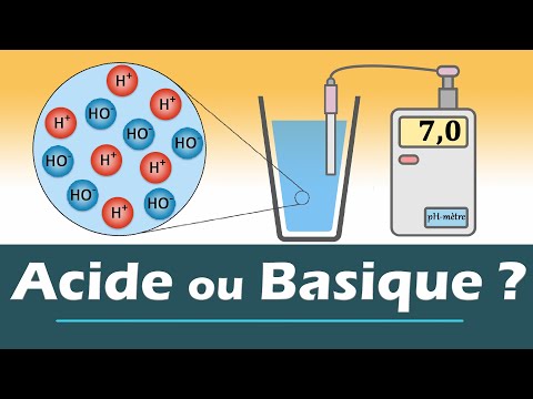 Vidéo: Pourquoi une solution basique contient-elle des ions H+ ?