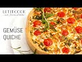 Himmlische Spinat Feta Quiche