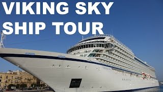 Viking Sky Cruise Ship Tour