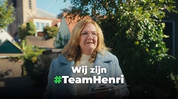 Wij zijn #TeamHenri