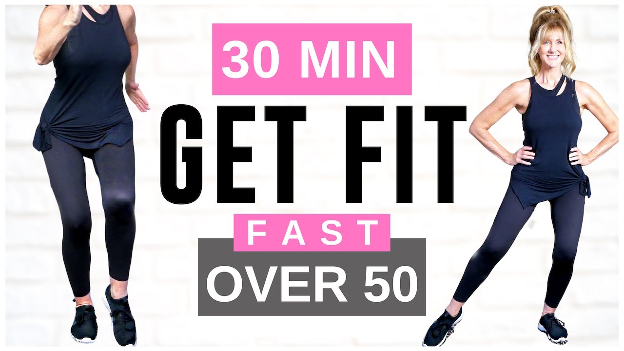 30 Minute GET FIT Indoor Walking Workout For Women Over 50 ...