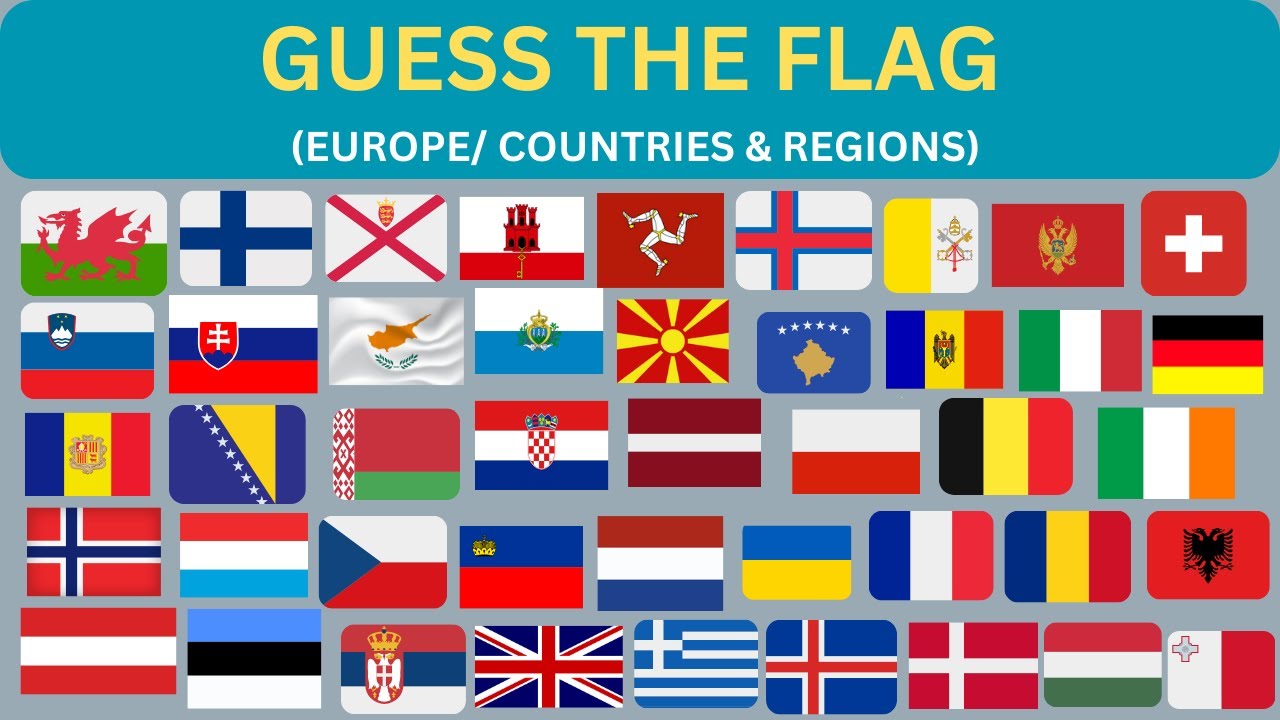 1) EUROPE: Guess the flag! 