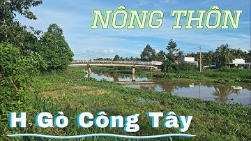 Khám Phá Nông Thôn Xã Thạnh Nhựt Và Xã Vĩnh Hựu  Huyện Gò Công Tây Tỉnh Tiền Giang