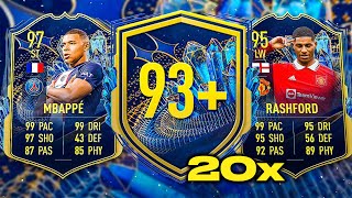 20x 93+ COMM/EFIGS TOTS PACKS! #FIFA23 ULTIMATE TEAM