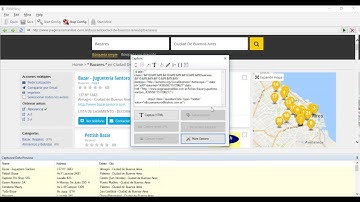 Scraping Address, Phone and Email details  from paginasamarillas.com.ar | Webharvy.com