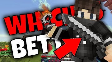 Which is Better? W Tapping VS Block Hitting? | Minecraft PvP