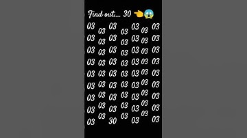 eye test👀🧐🤔🤔#quiz#emojyfind #numberchallenge