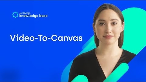 How to: Video as Canvas Element
