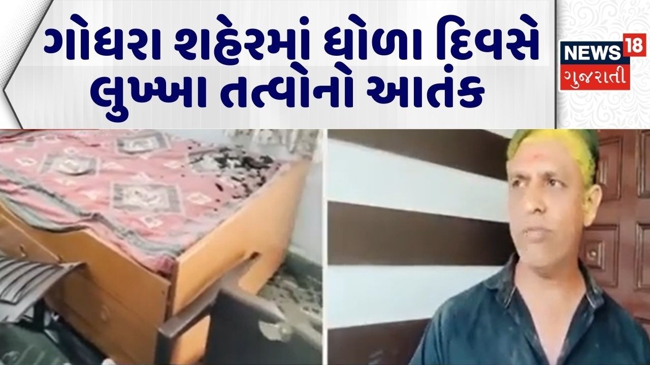 Panchmahal Crime News | ગોધરા શહેરમાં ધોળા દિવસે લુખ્ખા તત્વોનો આતંક | Anti Social Element | Godhra