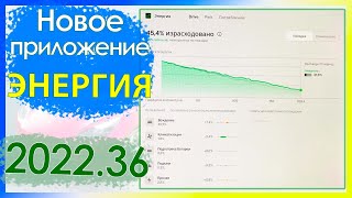 Новое приложение энергии в обновлении 2022.36 - Детально тестируем на практике