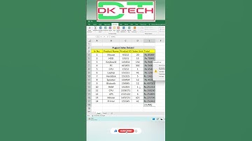 excel shortcuts | Excel Magic Trick for text and numbers #shorts