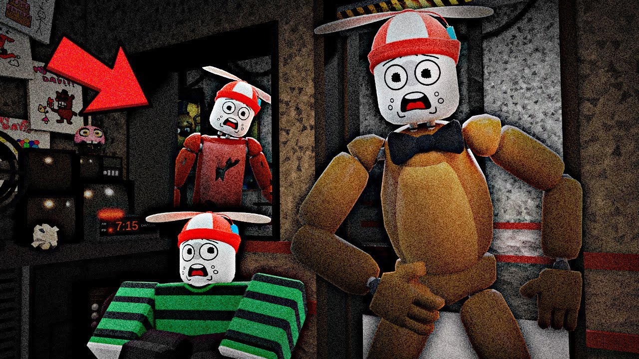FNAF Pero Yo Soy Los Animatronicos Y El Guardia / FNAF Con Amigos