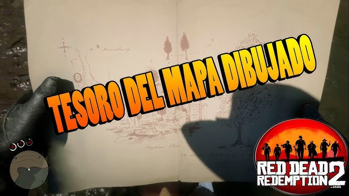 EL MAYOR MISTERIO DE RED DEAD REDEMPTION 2! ENCUENTRO EL MAPA DEL TESORO  COMPLETO 