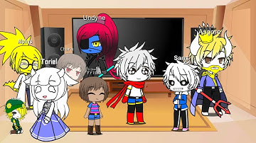 Past Undertale reacts to Last Breath vs Last Genocide||1/4||GCRV||Flash warning