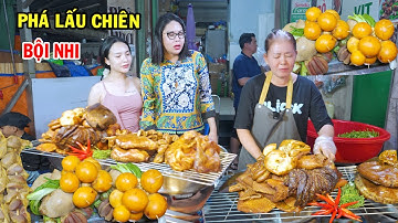 Hấp dẫn quán phá lấu vịt chiên kế bên quán Bội Nhi - DIVA Cát Thy - Ẩm thực Cha Rồng