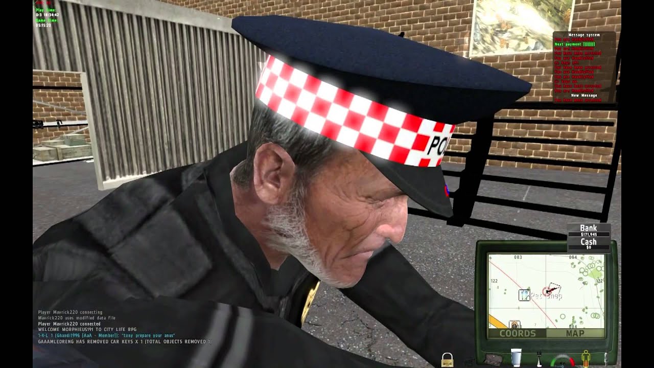 ARMA 2 CityLife - Party at Main PD