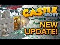 NEW UPDATE! Decorations, Doors & Winter Biome! Castle Story 1.1.10