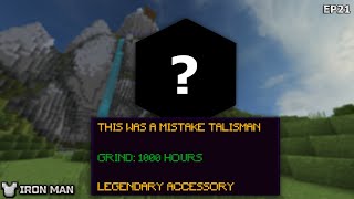 HARDEST TALISMAN TO GET | #21 (Hypixel Skyblock Iron Man)