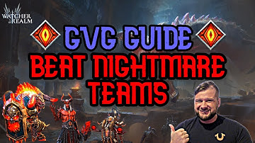 GvG Attacks! How To Beat Those Nightmare Teams!  - Watcher of Realms