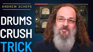 ANDREW SCHEPS II “DRUMS CRUSH" TRICK! @mixwiththemasters