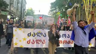 “Strength in unity, strength in Europe!” - Europe Day march in Tbilisi