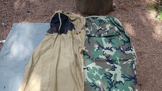 U.S.M.C VS US ARMY  Battle Of The Bivy Bags