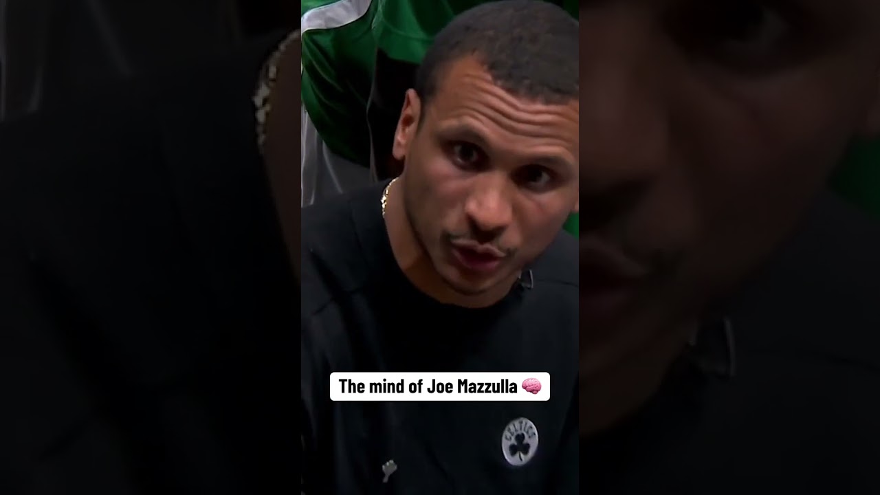Sounds from inside a huddle with Joe Mazzulla 👀 