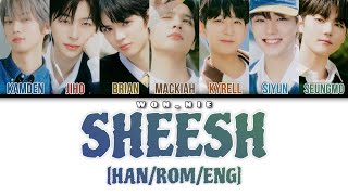 Sheesh By AMPERS&ONE (Colour Coded Lyrics) [Han/Rom/Eng]