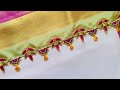 Bridal grand saree kuchu aari kroshakuchu sareekuchu bridal kuchu  nandana creations 