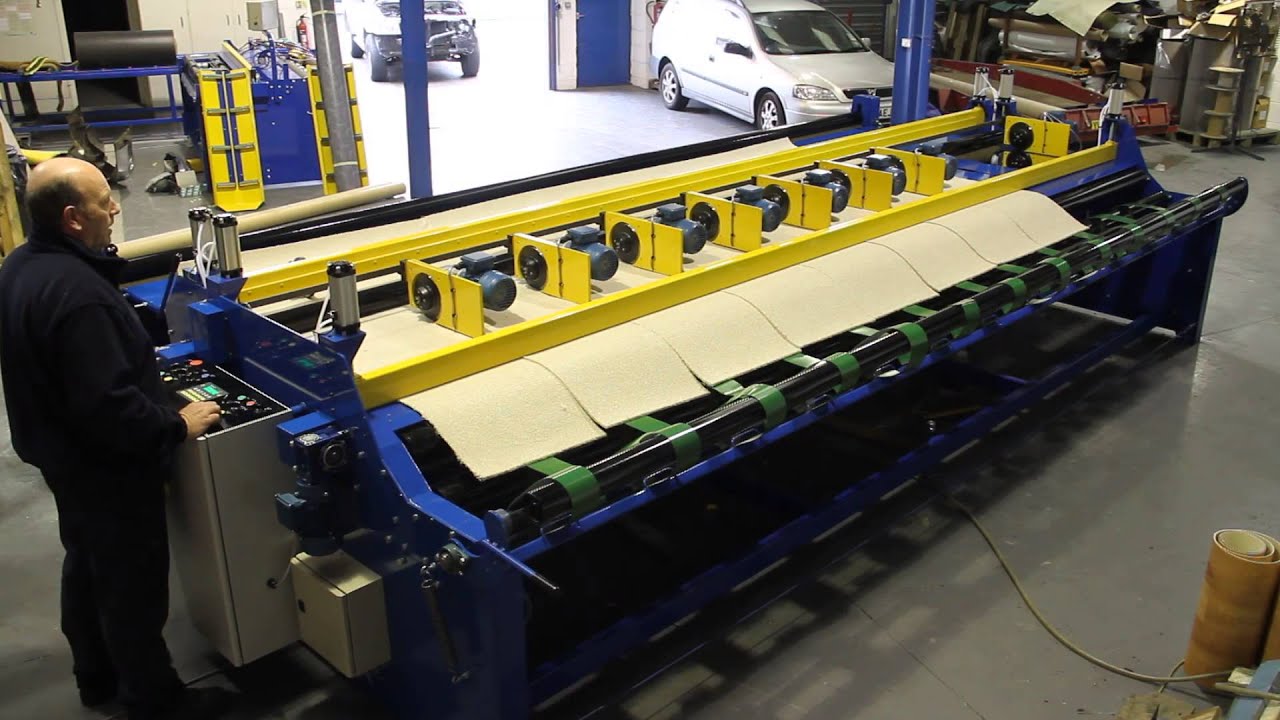 MERRYFIELD CARPET CUTTING MACHINES ECOSLIT SLAB CUTTER YouTube