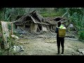 The homeless girl happened to visit her old house and was saddened to find it had been destroyed.