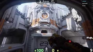 The New Unreal Tournament Look - First finished map, Outpost23 gameplay, pre-alpha build March 2nd