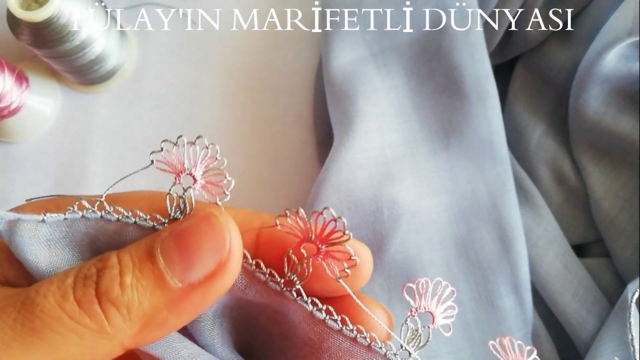 136-) Hem Güzel,Hem Kolay Sıralı İğne Oyası Modeli