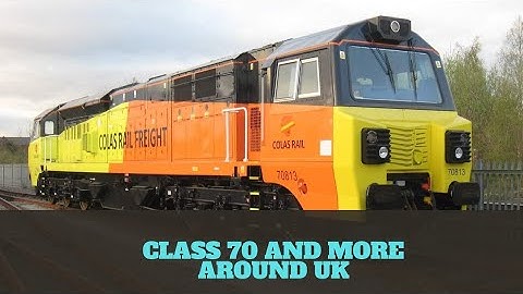 Class 70 And more Around the Uk #HST #WCML #ECML